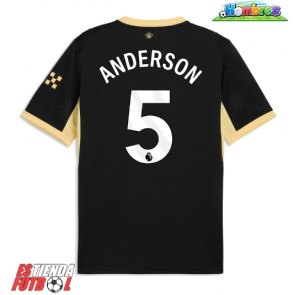 Manchester City Elliot Anderson #5 Segunda Equipación 2026-27 Manga Corta